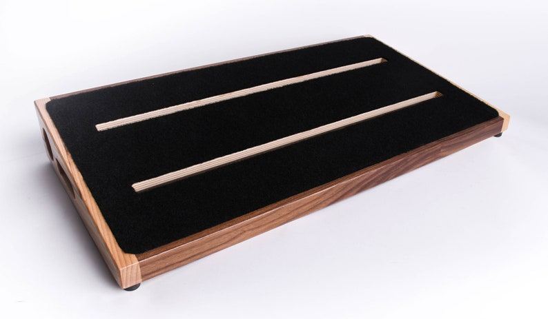 Ruach Kashmir Handmade Hardwood Pedal Board Pedalboard for Guitar Effects and Case Small/Medium/Large/Extra Large Generation 3 image 6