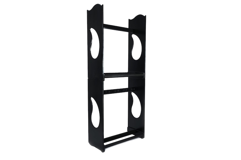 Ruach GR5 Stackable Guitar Rack for 5 Guitars and Cases Black or Birch zdjęcie 3