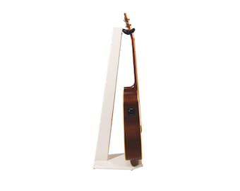 Ruach GS-5 Wooden Guitar Stand for Acoustic, Electric and Bass Guitar - Pink/Blue/Red/Turquoise/White/Black