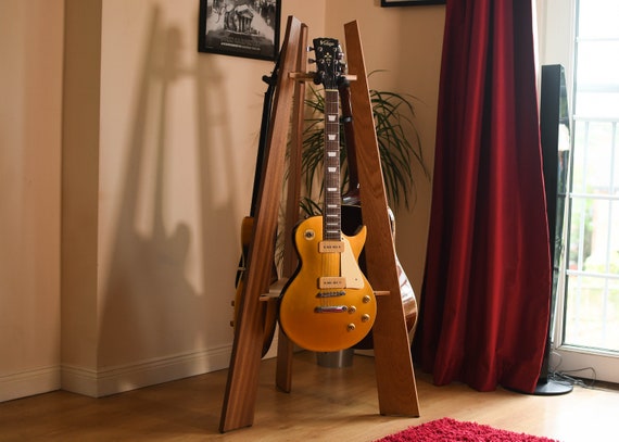 Wooden Guitar Stand, Guitar Rack, Multi-guitar Holder 