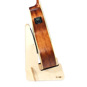 Ruach GS-7 A-Frame Single and Dual Acoustic Electric Guitar Stand Birch image 1
