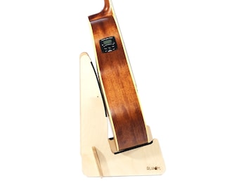Ruach GS-7 A-Frame Single and Dual Acoustic Electric Guitar Stand - Birch