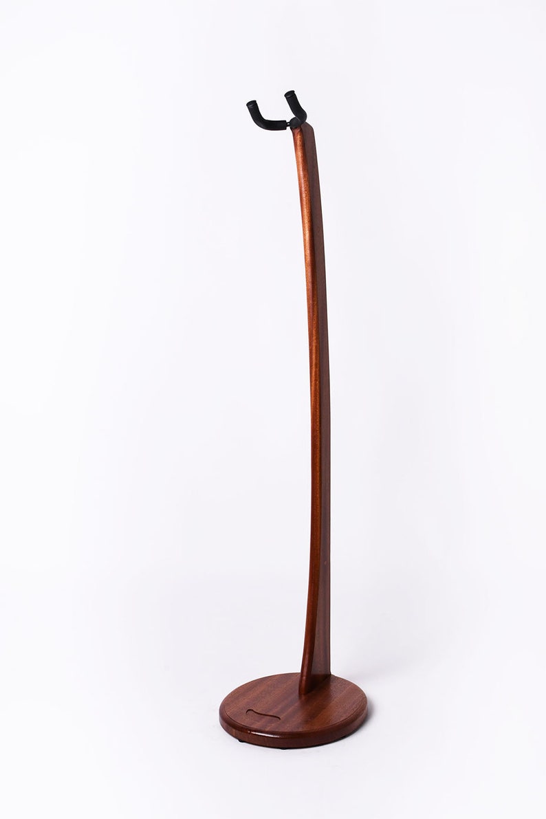 Ruach GS-1 Wooden Acoustic/Electric Guitar Stand Mahogany image 3