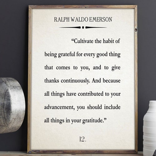 Gratitude Quote Gratitude Poster Gratitude Wall Art Gratitude Etsy