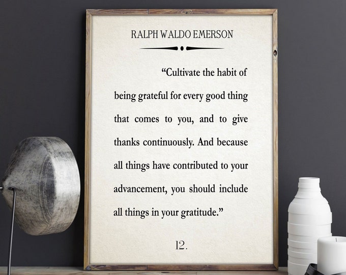 Gratitude Quote Gratitude Poster Gratitude Wall Art Gratitude Gift