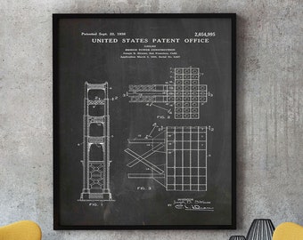 Golden Gate Bridge Design Golden Gate Bridge Wall Art