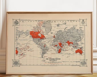 19世紀 イギリスとウェールズの古地図　ガラス額縁　木製フレーム付き 19世紀 イギリスとウェールズの古地図 ガラス額縁 木製フレーム付き 19