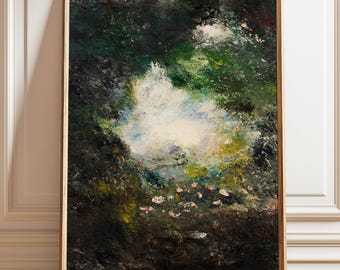 アウグスト・ストリンドベリの風景画「ワンダーランド」複製版画