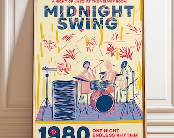 Highlights of the Jazz Story in USA Poster - Jazz Family Tree 68