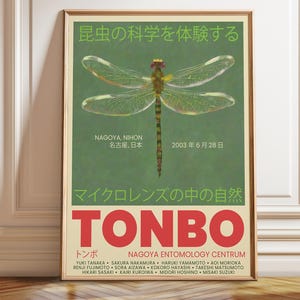 Delicias de Libélula – Póster de la Exposición Tonbo 2003 de Nagoya / Impresión artística japonesa