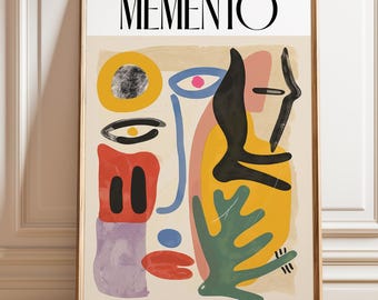 Henri Matisse Inspired Art Print: Abstract Expressionism, Bold Colors