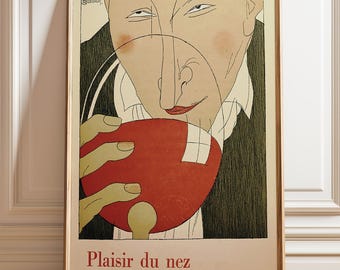 French Wine Art Print: Sophisticated Kitchen Wall Decor