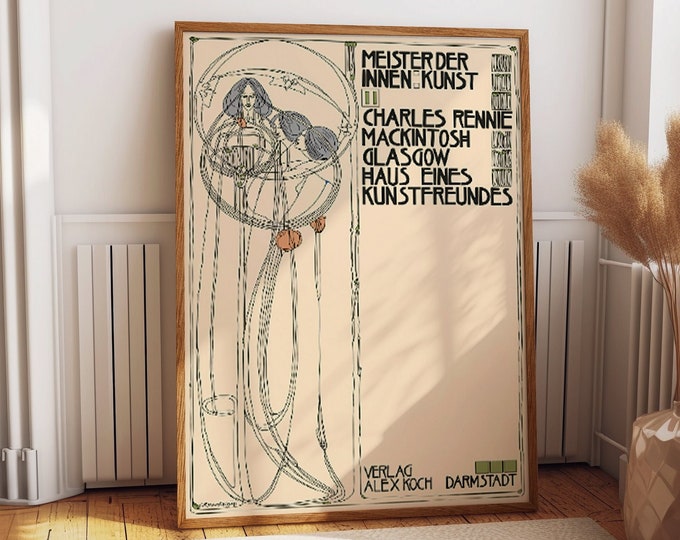 Margaret Macdonald Mackintosh Glasgow School Poster