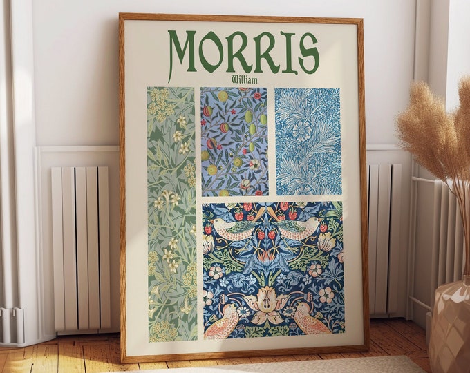 William Morris Poster of Design Patterns