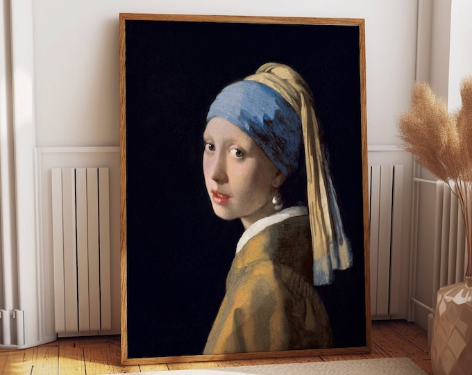 Girl with a Pearl Earring by Johannes Vermeer 1665 Get Enchanted by the Timeless Beauty of 'Girl with a Pearl Earring' Johannes Vermeer Art