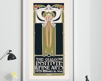 Fine Art Poster Charles Rennie Mackintosh Print Scottish Art