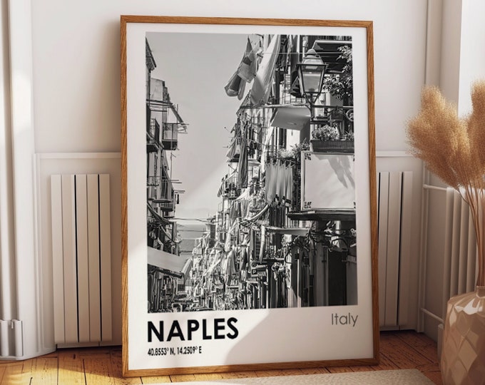 Naples Travel Poster Naples Photo Print Naples Travel Art