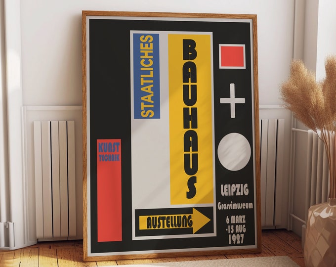 Bauhaus Exhibition Poster from 1927