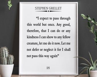 Kindness Quote Simplicity Quote by Stephen Grellet
