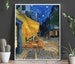 Modern Painting by Van Gogh Painting Cafe Terrace Place du Forum Arles 1888 Vincent Van Gogh Van Gogh Wall Art Van Gogh Art 