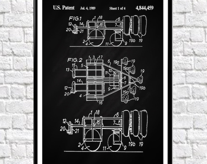 Rugby Poster Scrummaging Machine Scrum Machine Patent Print New Zealand Rugby Union Patent Print Rugby Print  Gift Sport All Blacks - WB031