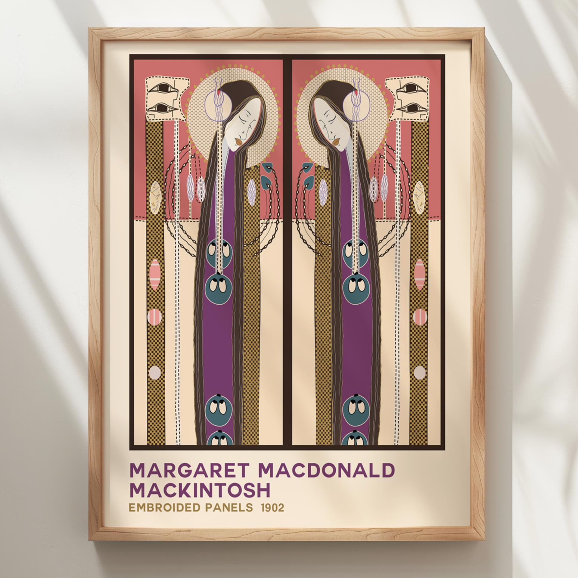Margaret Macdonald Mackintosh Art Nouveau Poster: Glasgow Style