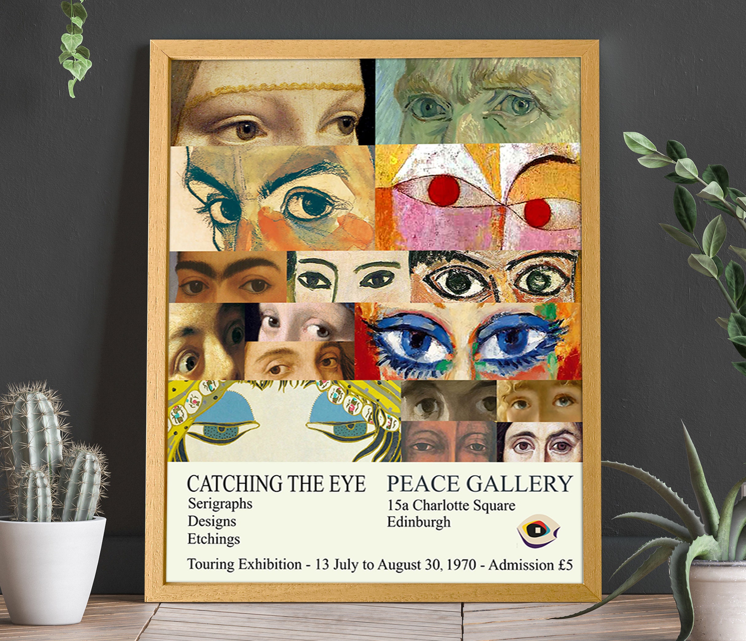 Timeless Beauty: Vintage Museum Art Exhibition Print from 1970 - Vintage  Exhibition Poster - Vintage Wall Art - 1970s Art