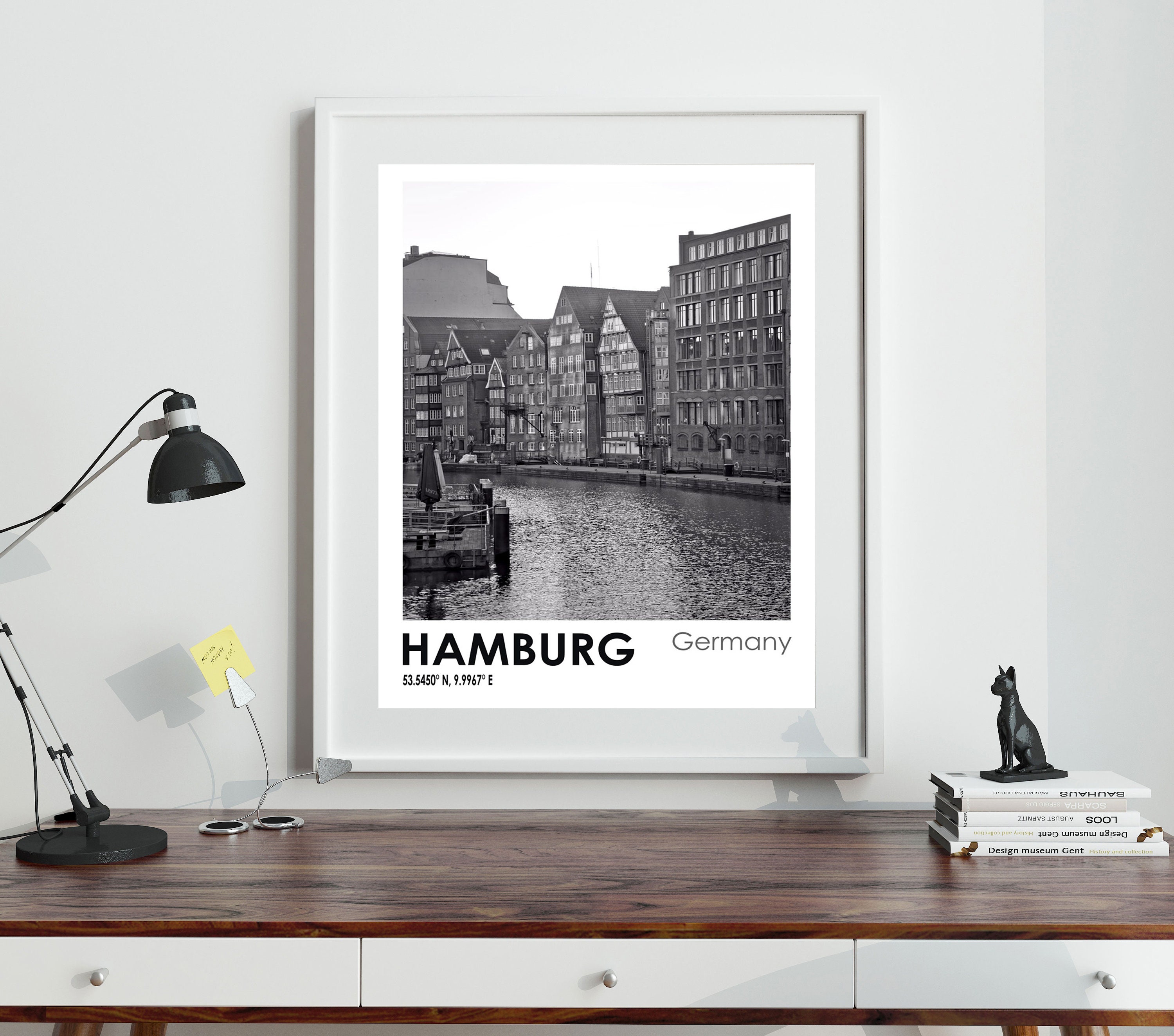 Hamburg Travel Poster Hamburg Photo Print Hamburg Travel Art Etsy