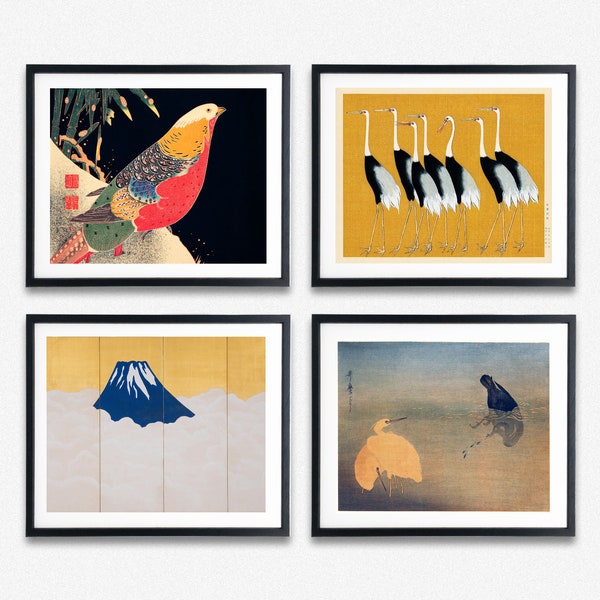 Rare Woodblock Print Etsy