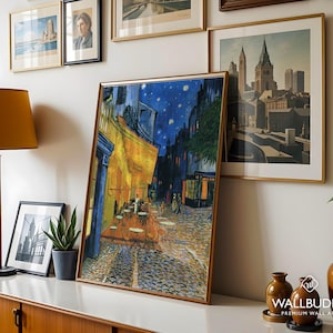 Van Gogh Cafe Terrace at Night Print: Arles, France - Museum Quality image 5