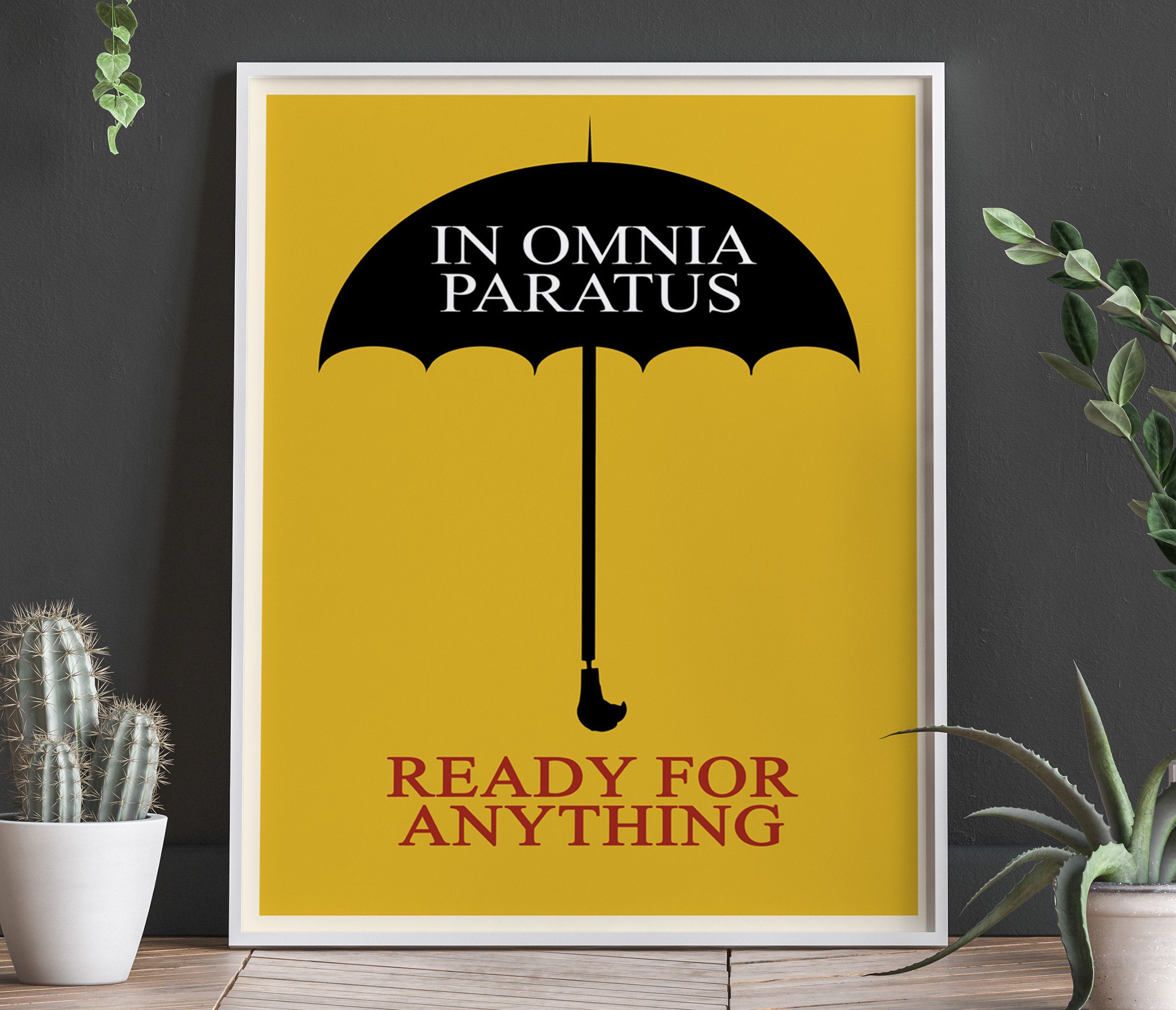 In Omnia Paratus Etsy Uk