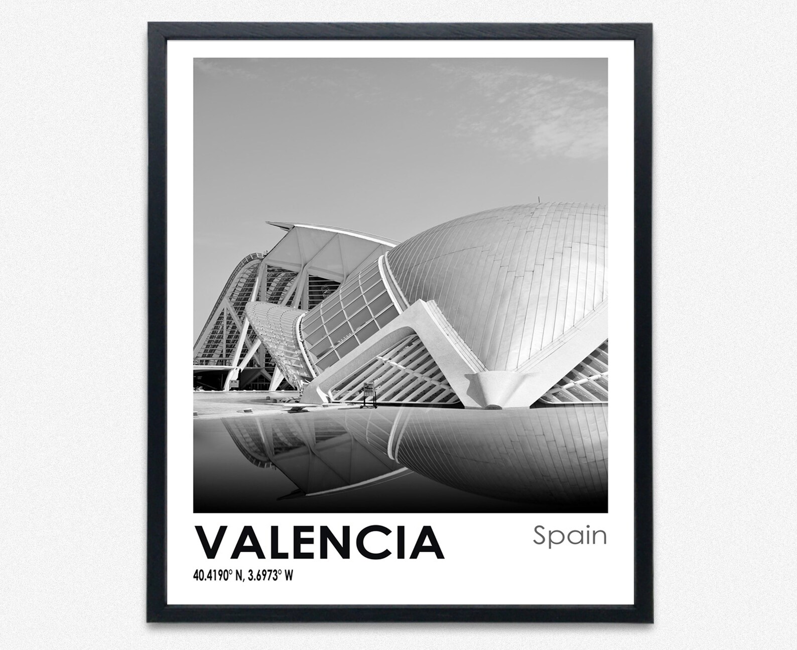Valencia Travel Poster Valencia Photo Poster Etsy