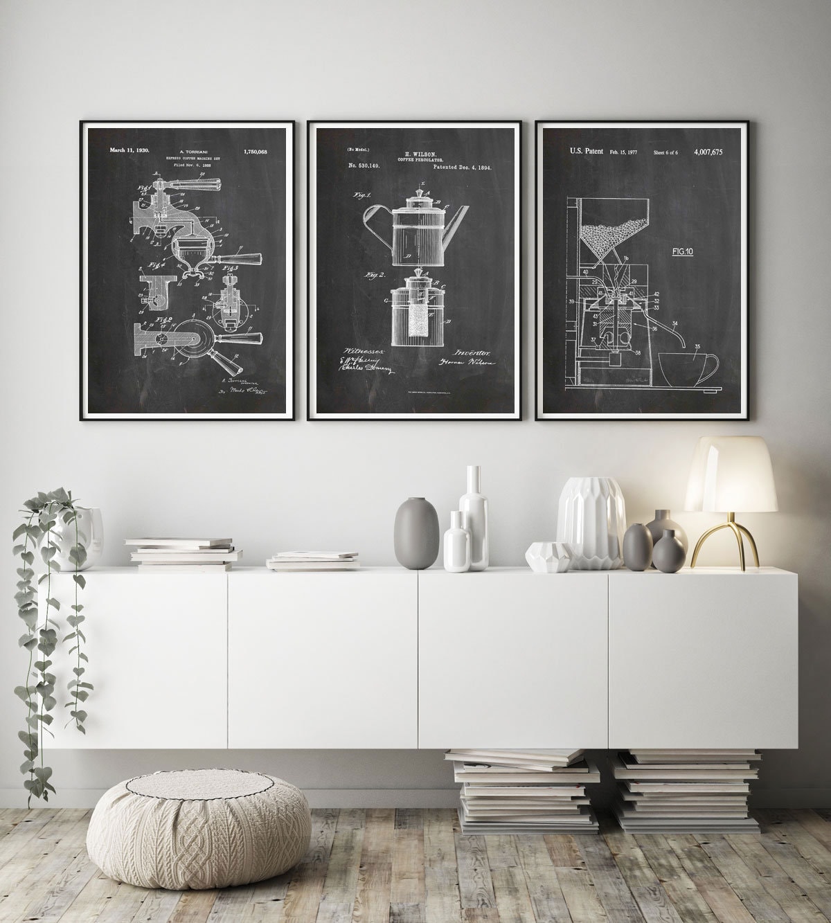 Coffee Decor Cafe Wall Art Patent Prints - Cafe Wall Decoration Coffee Decor Cafe Wall Art Patent Prints - Cafe Wall Decoration