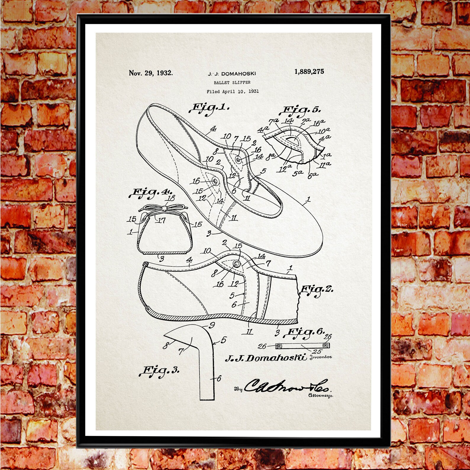 ballet shoe ballet slipper ballerina pumps ballerina wall art ballet poster ballerina shoe ballet studio poster 5x7 to 50cmx70cm