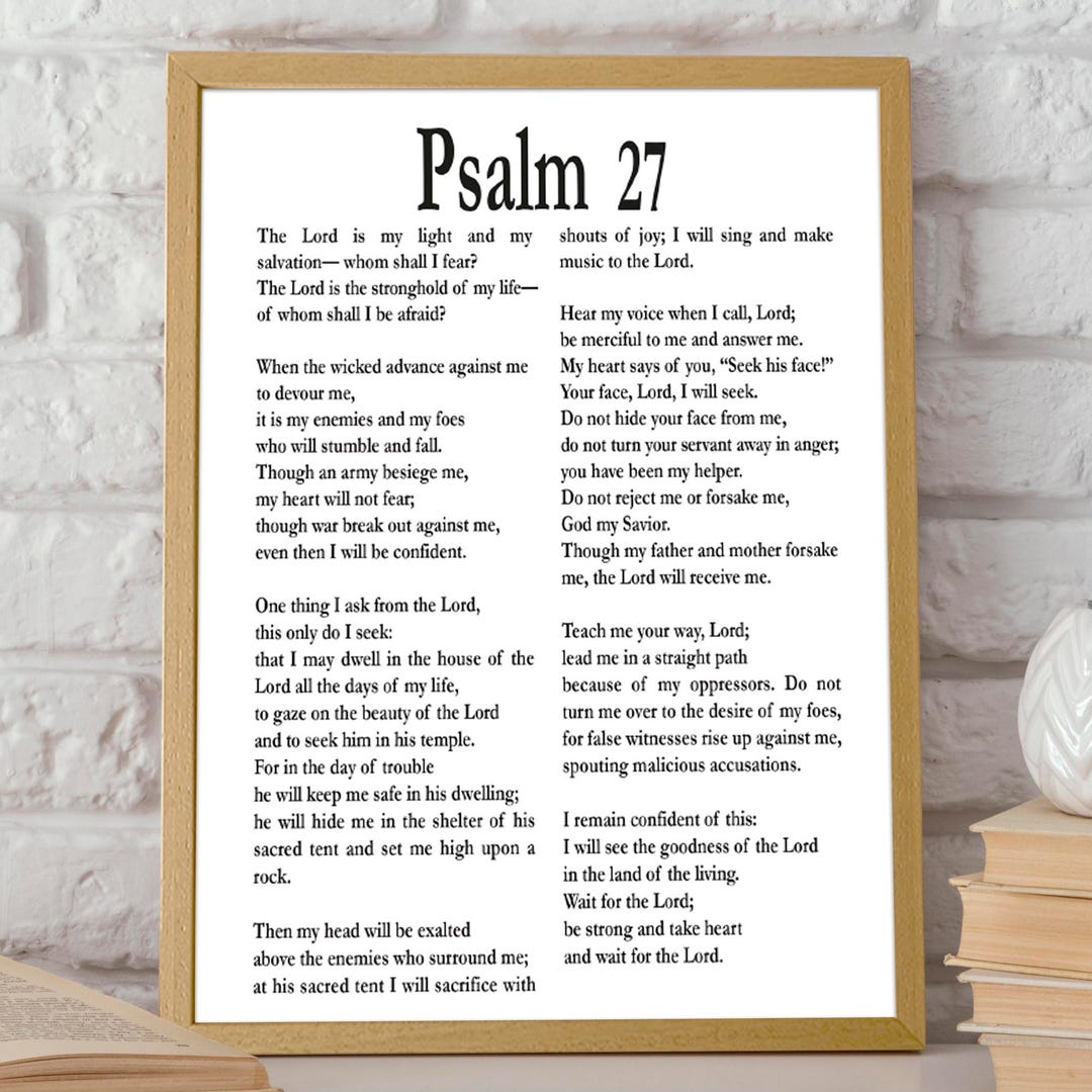 The Lord Is With Me, I Shall Not Fear {Verse Band} The Lord Is With Me, I Shall Not Fear {Verse Band}