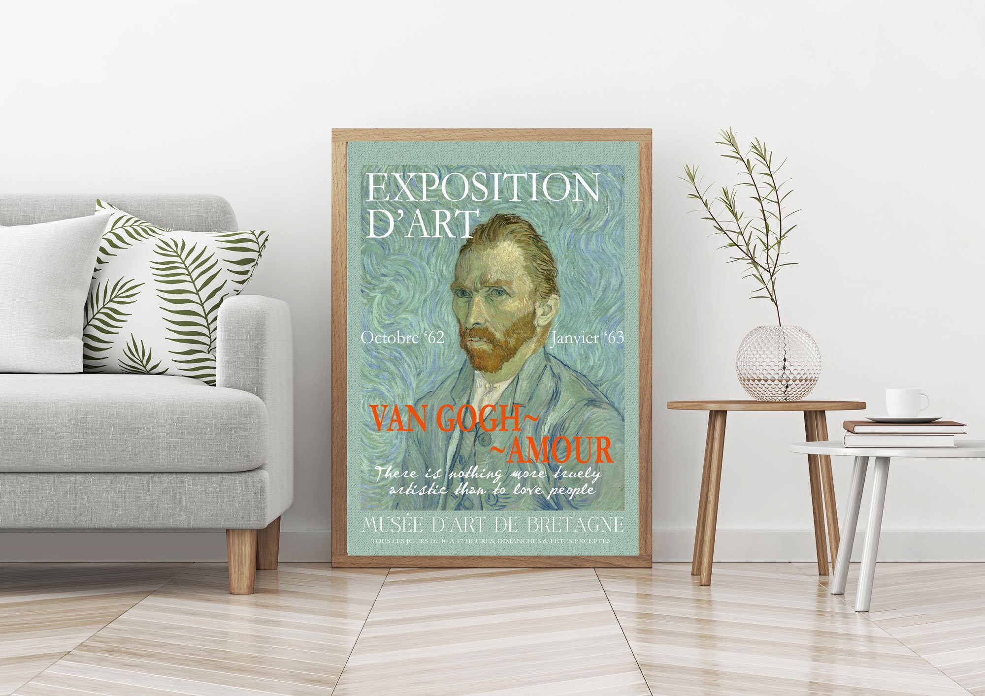 van gogh museum poster