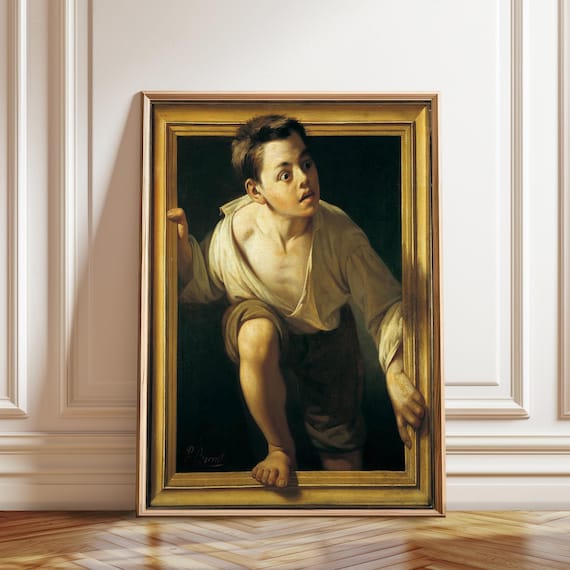 ペレ・ボレル・デル・カソ「批判からの逃避」シュールレアリズムアート