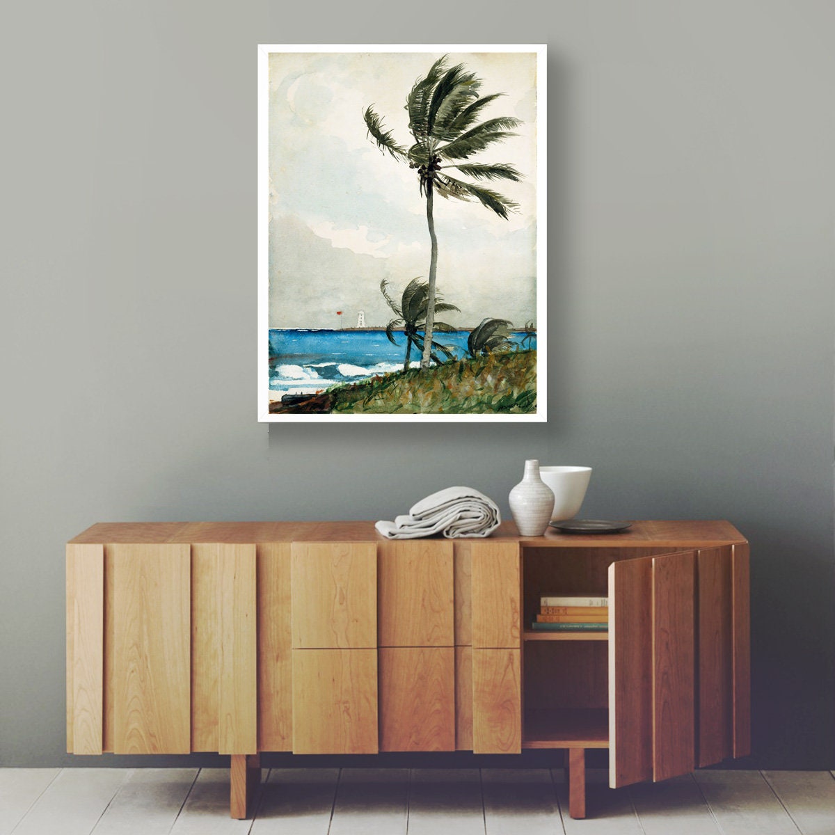 Palm Tree Nassau by Winslow Homer 1898 Palm Tree Decor Palm Tree ...