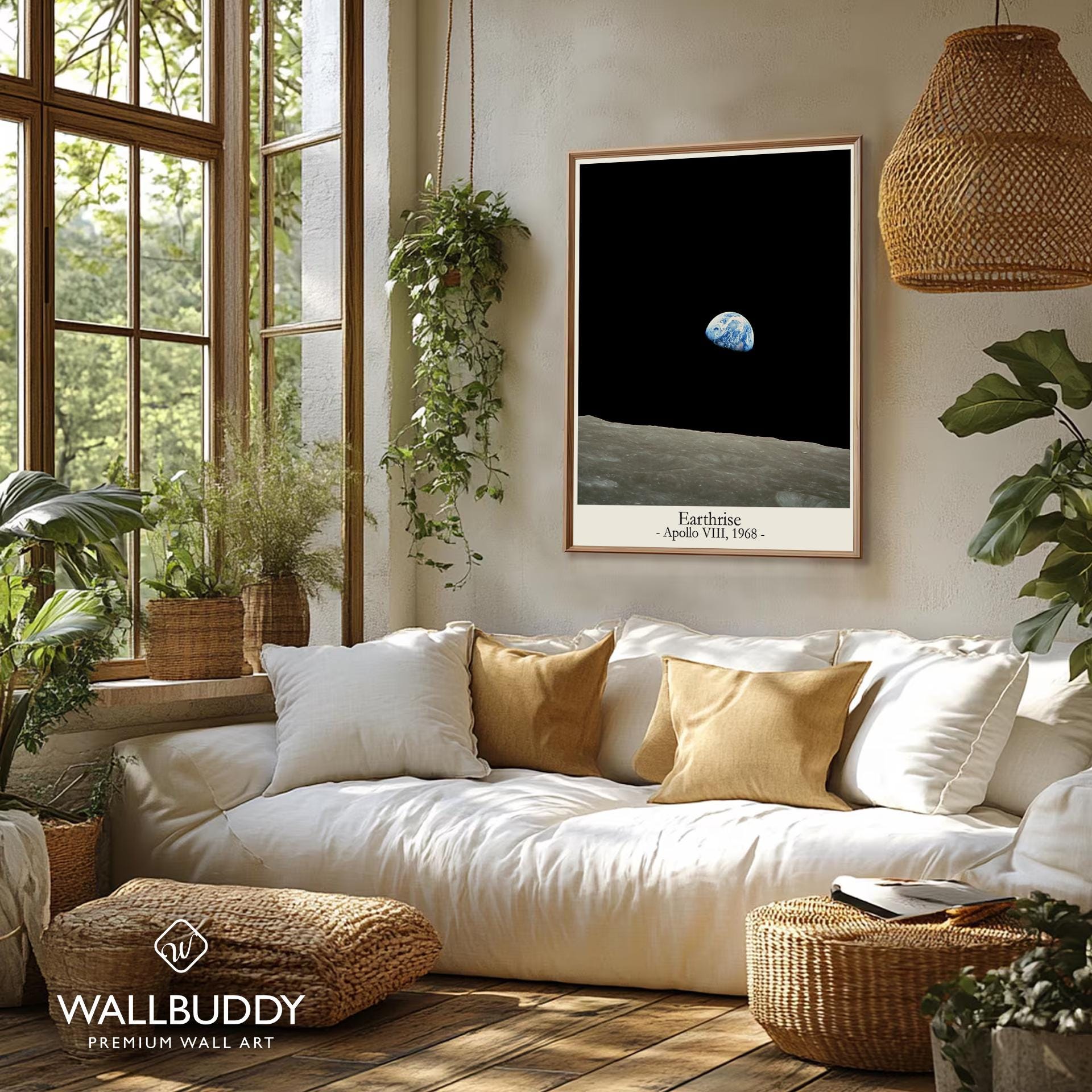 Earthrise Photo Print: Apollo 8, Space Wall Art - Etsy