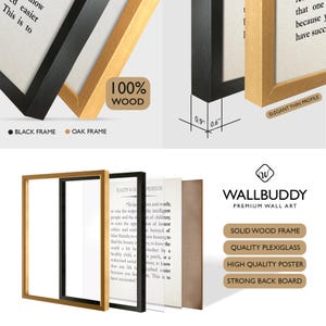 Ralph Waldo Emerson Zitat Print: Oft und viel lachen - Wandkunst Bild 7