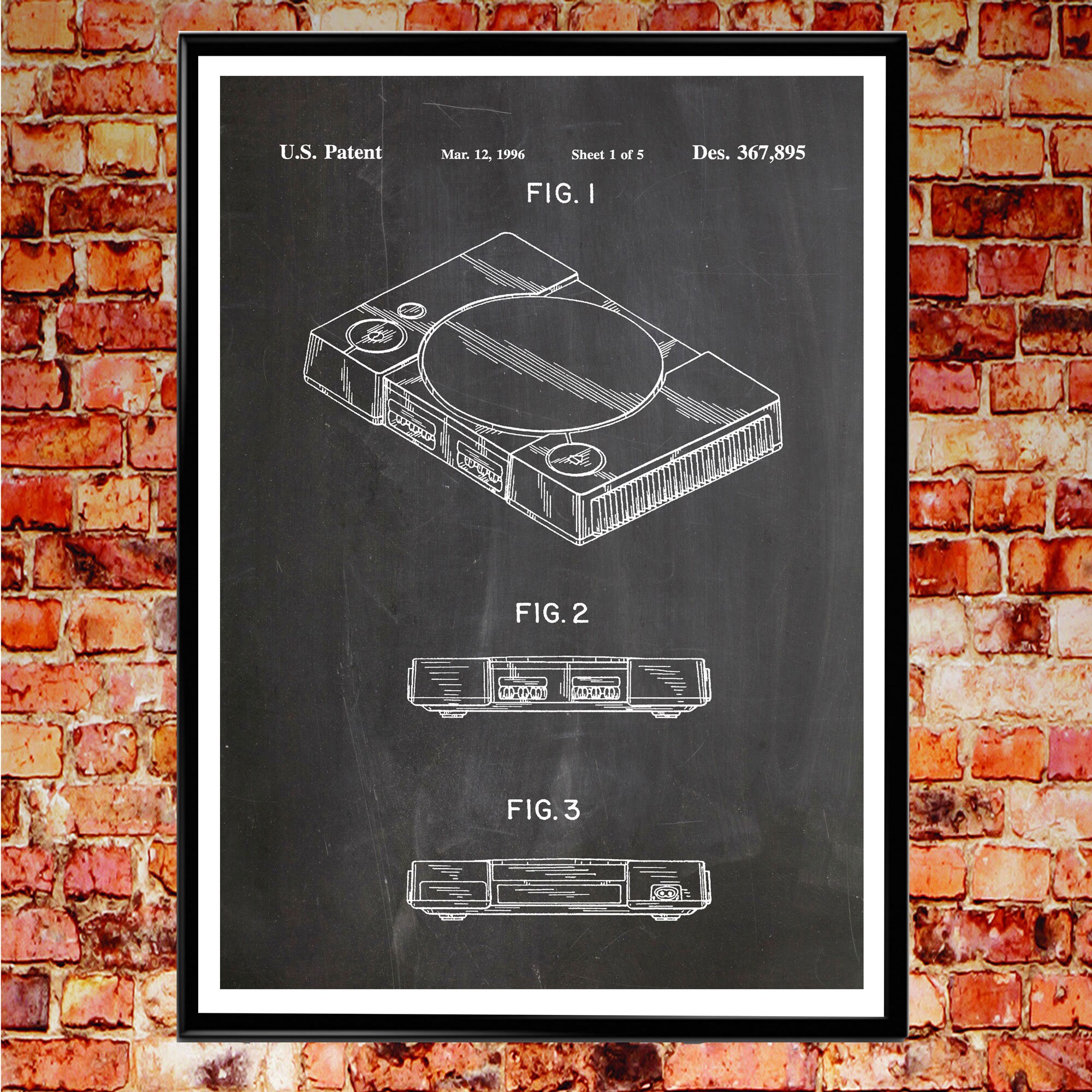 Playstation Poster Print Game Art
