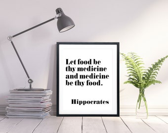 Hippocrate Citations Etsy France
