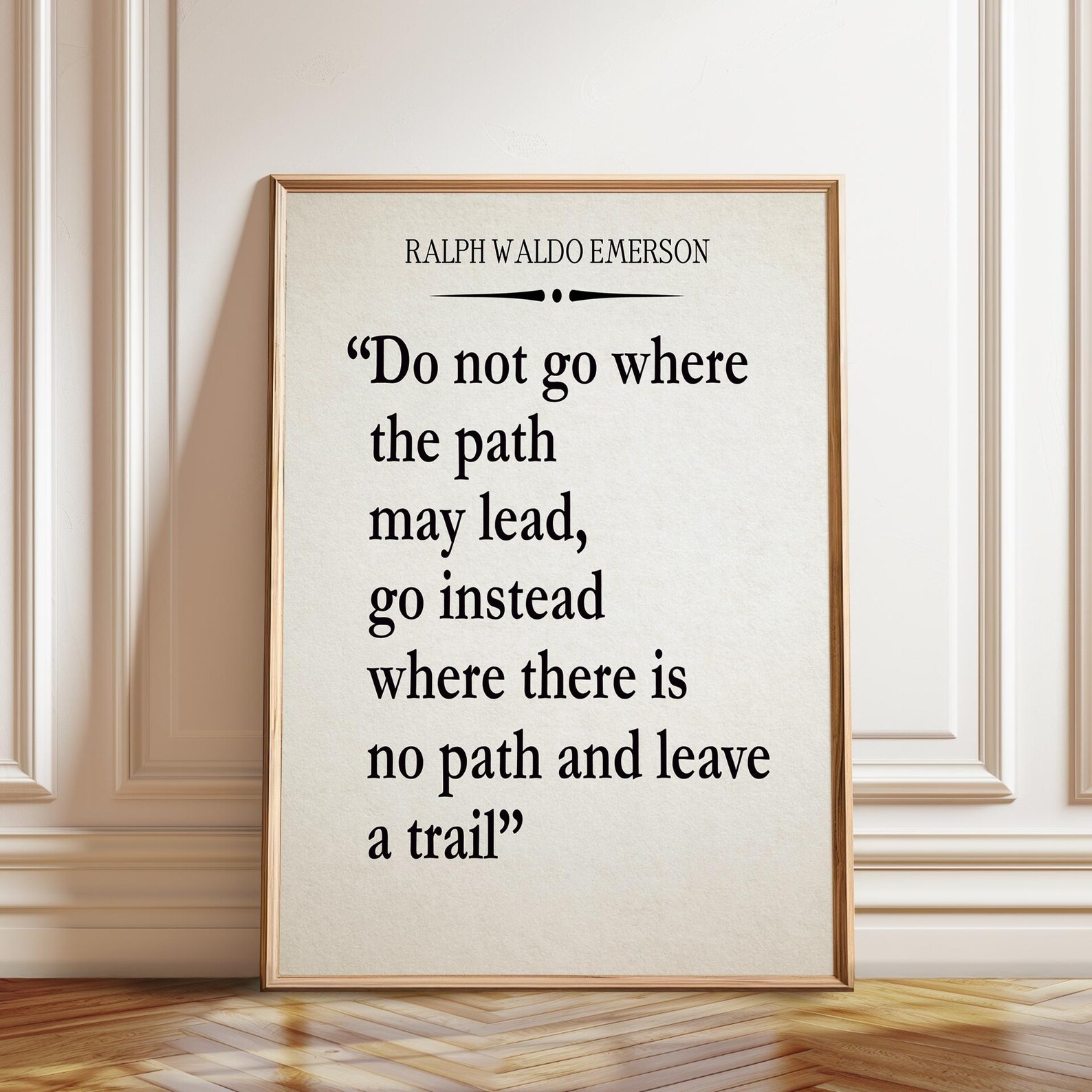 Emerson Quote Print: Inspirational Wall Art, Independence Gift - Etsy