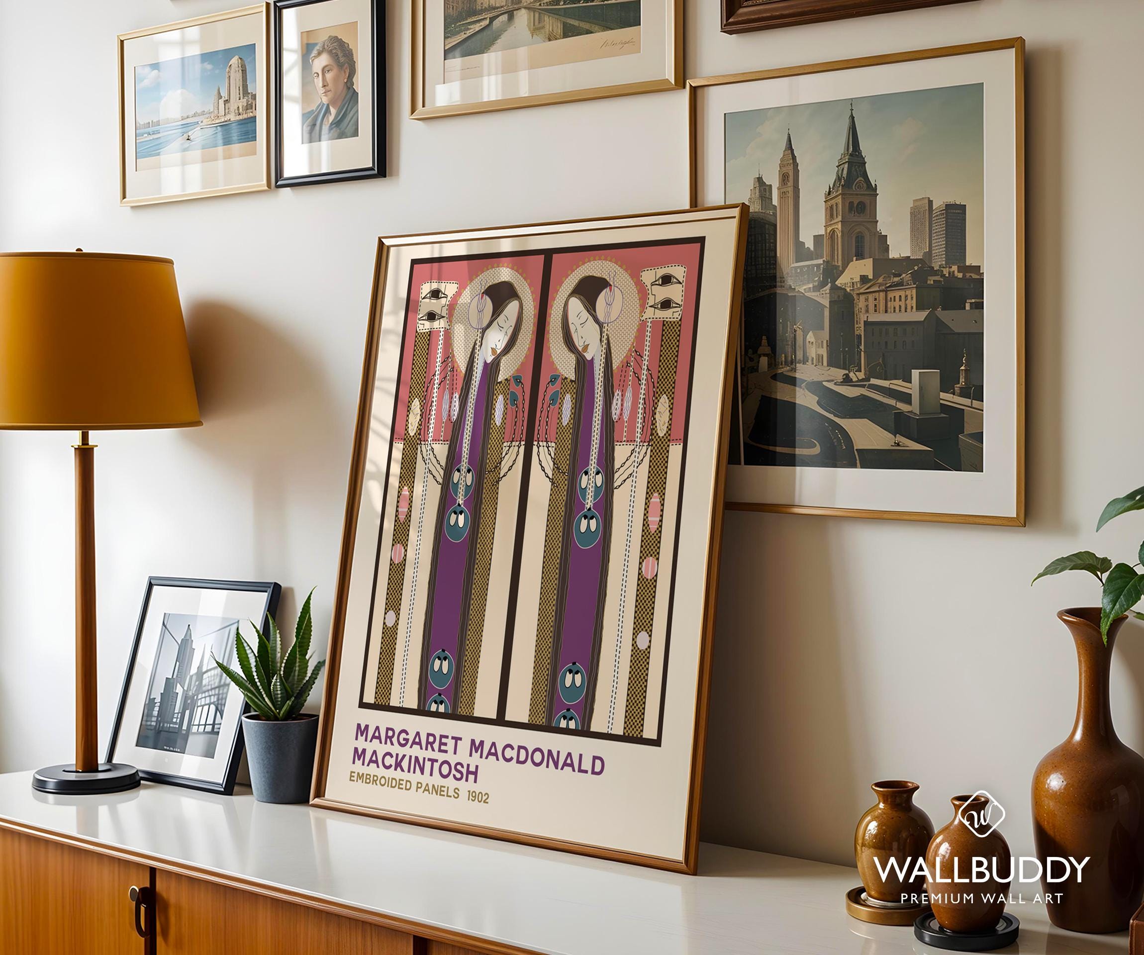 Margaret Macdonald Mackintosh Art Nouveau Poster: Glasgow Style