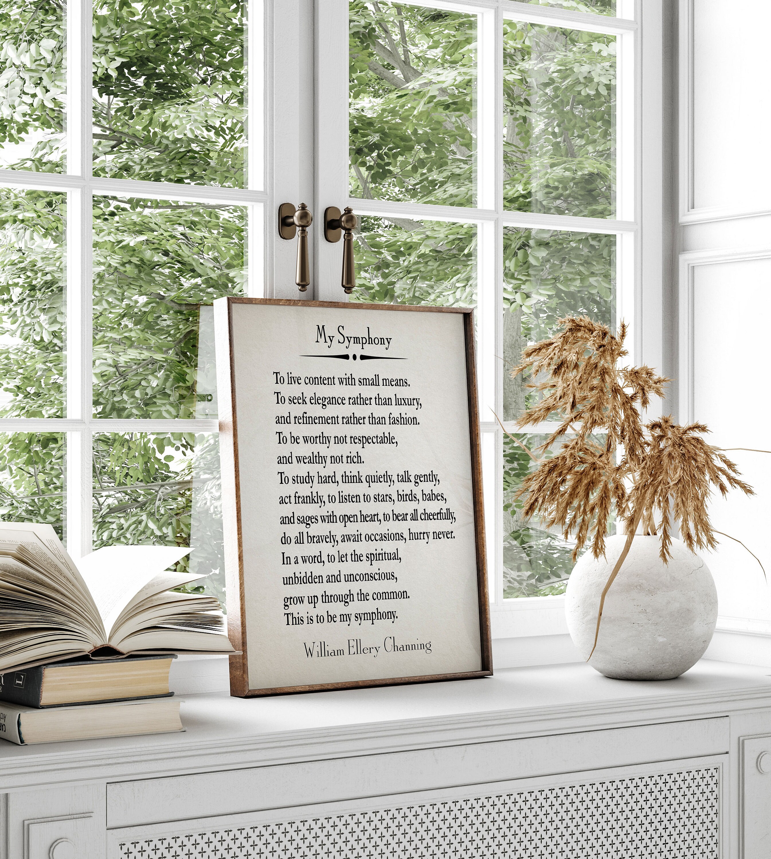 My Symphony Poem by William Ellery Channing