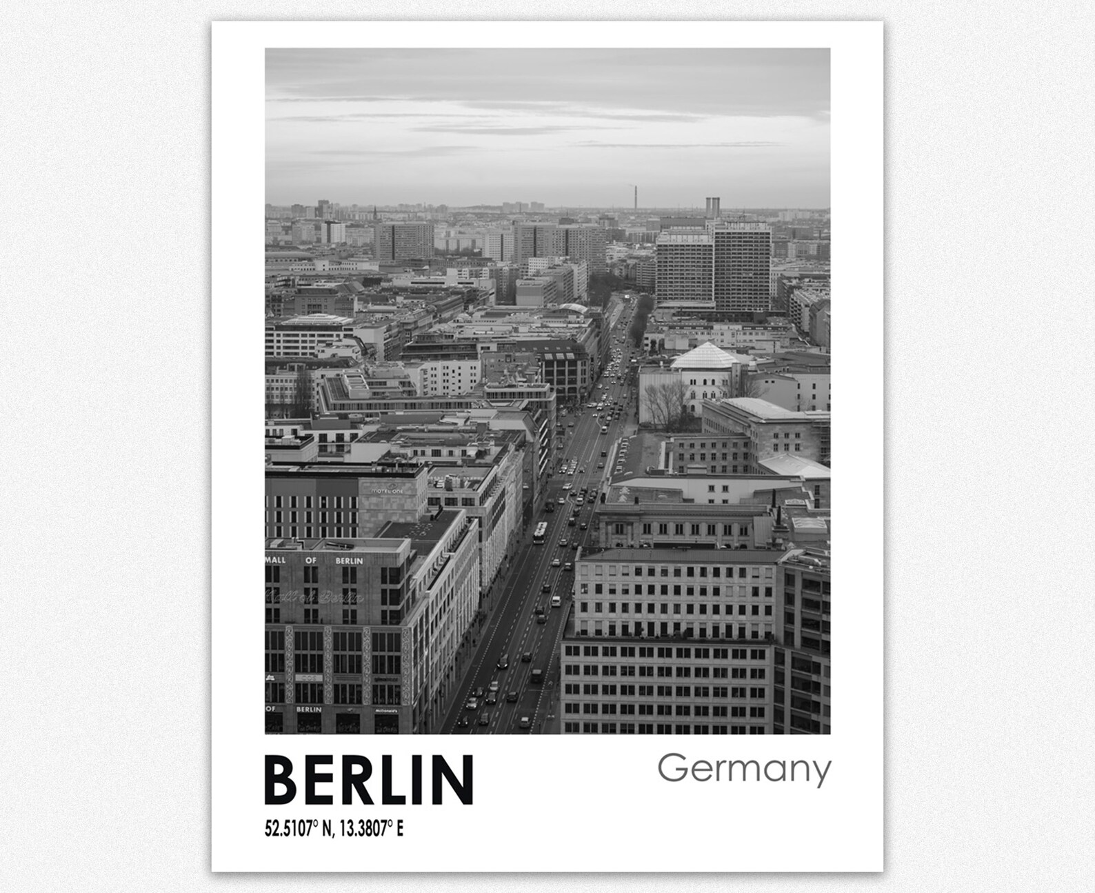 Berlin Travel Poster Berlin Photo Print Berlin Travel Art Etsy