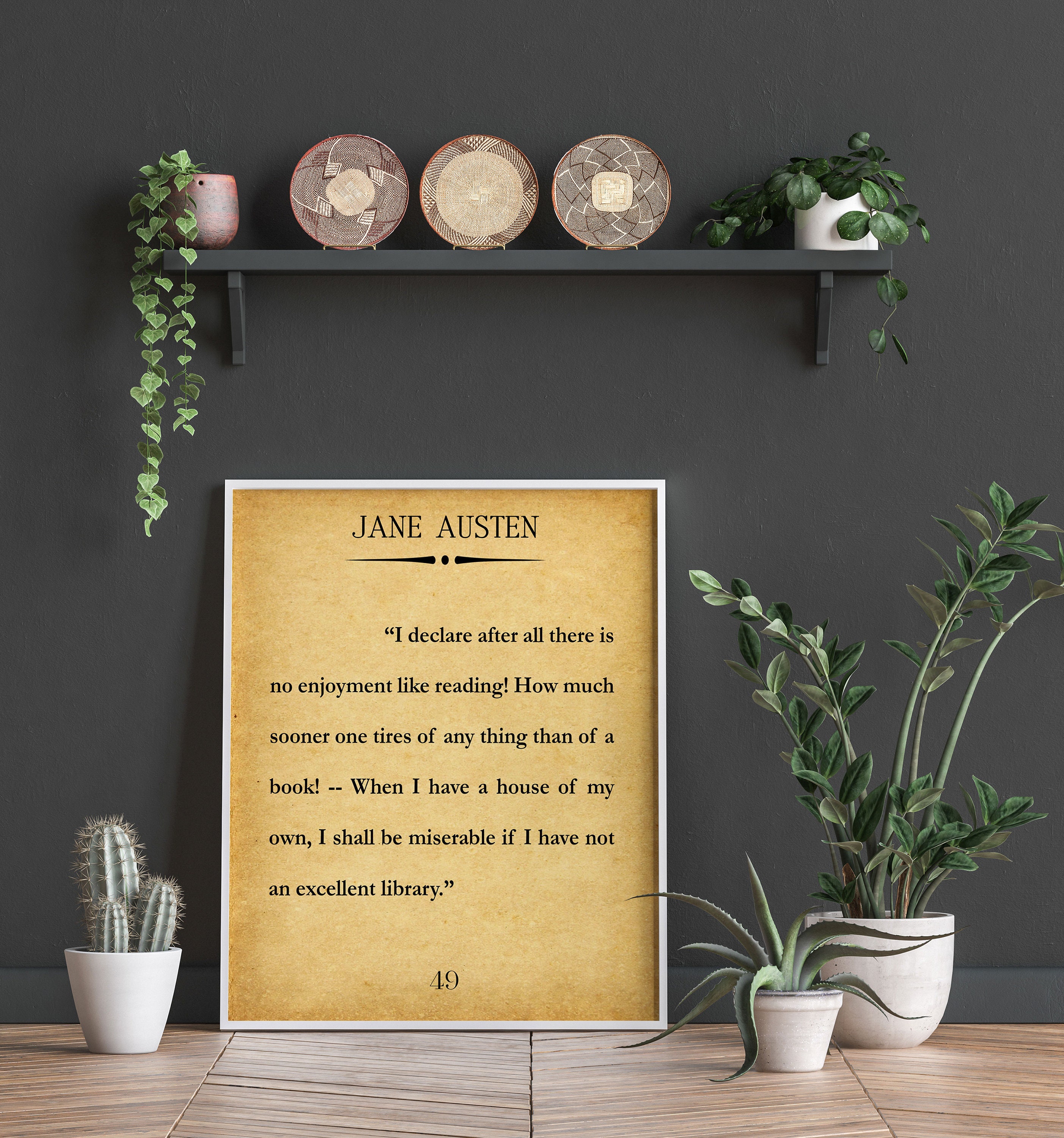 Jane Austen Citation Orgueil Et Prejuges Citation Jane Austen Etsy France