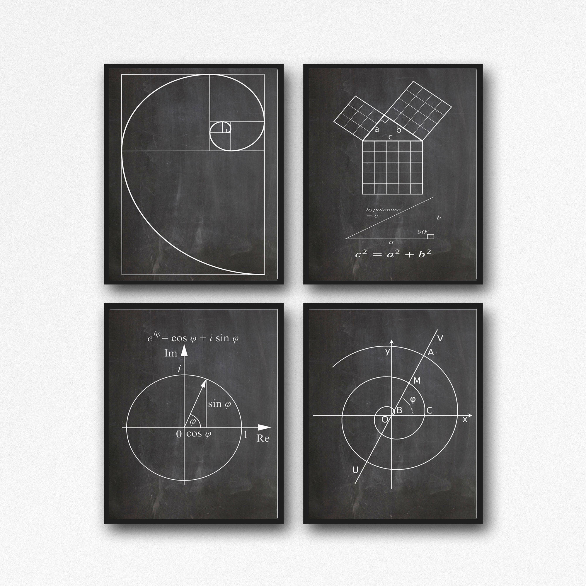 Beautiful Math Prints Wall Art