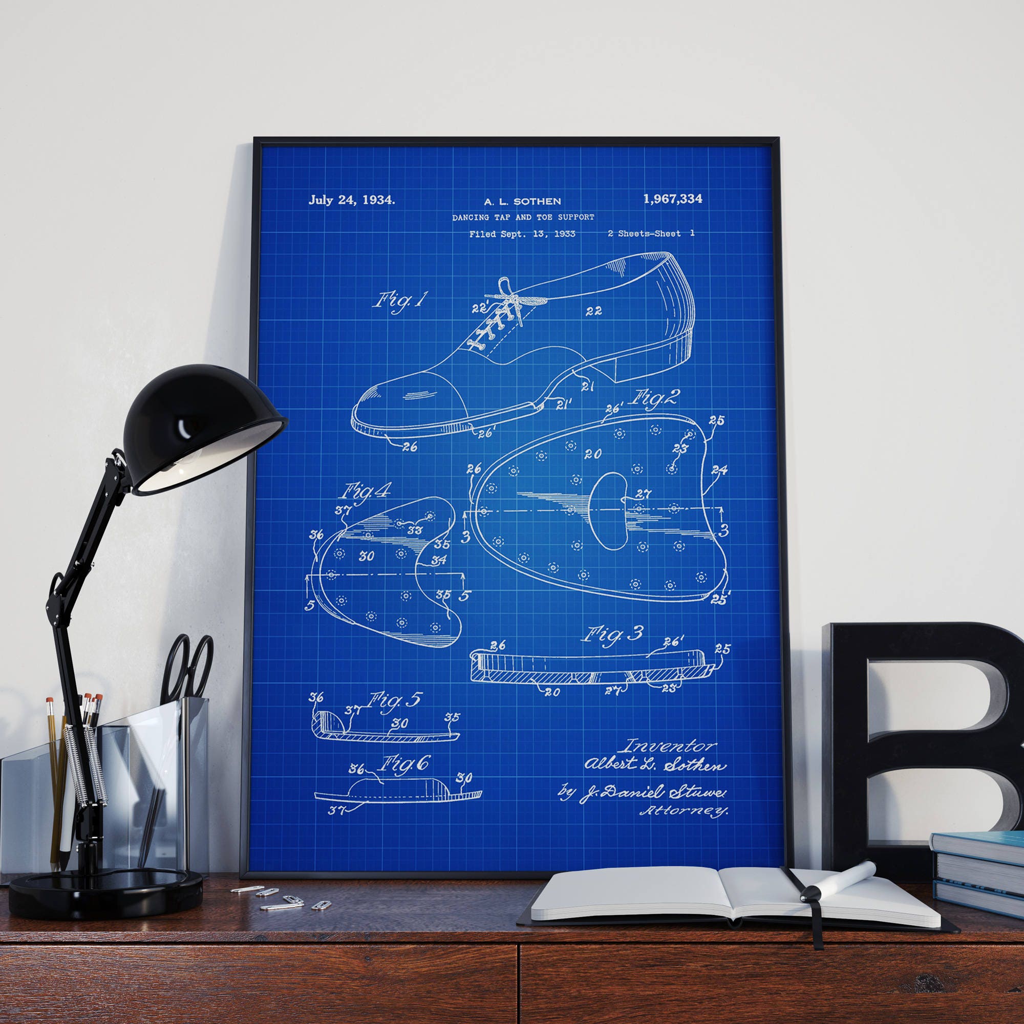 Tap Dancing Shoe Print Tap Dancing Poster Tap Dancing Prints Tap Dancing Wall Art Tap Dancing