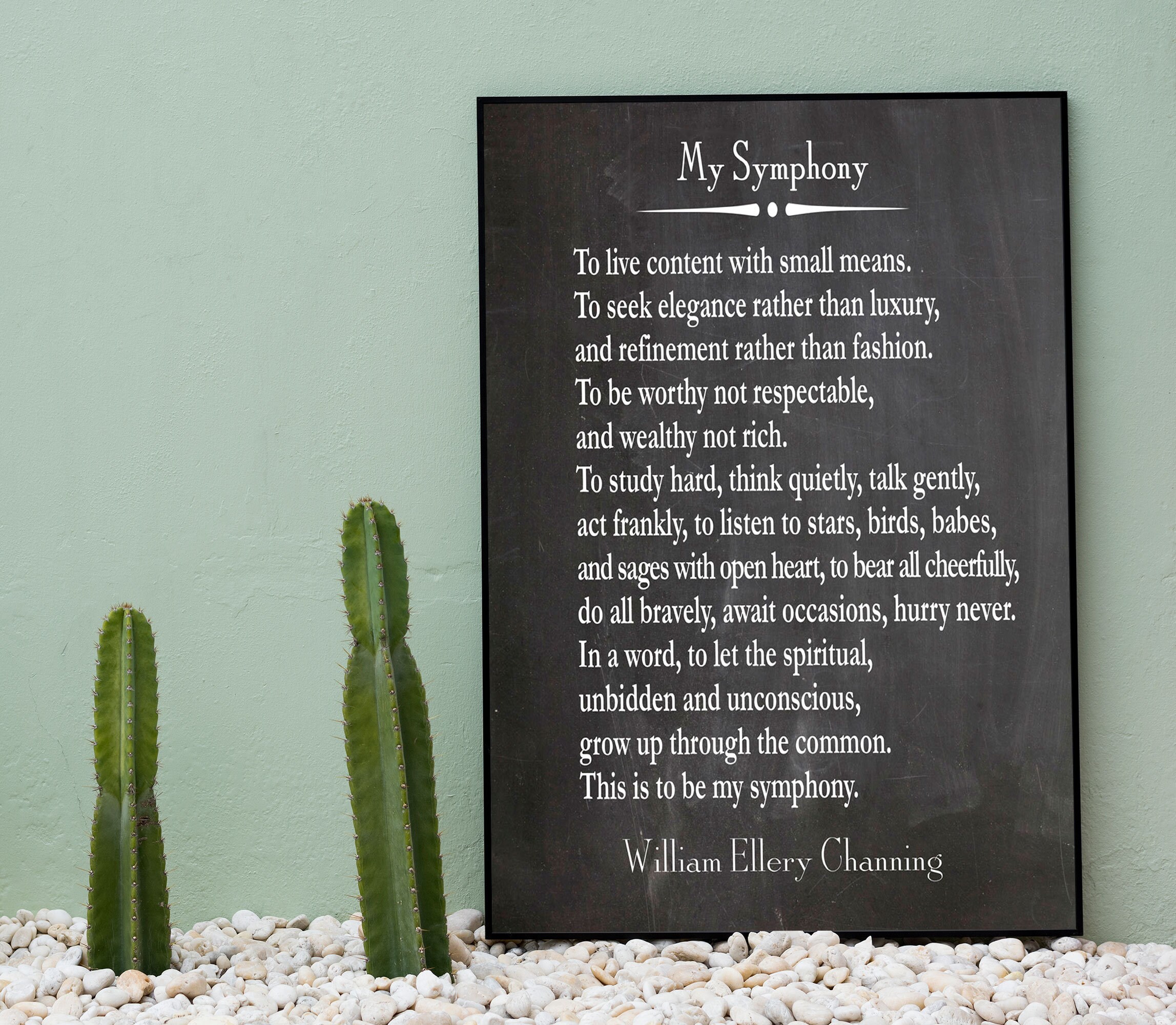 My Symphony Poem by William Ellery Channing